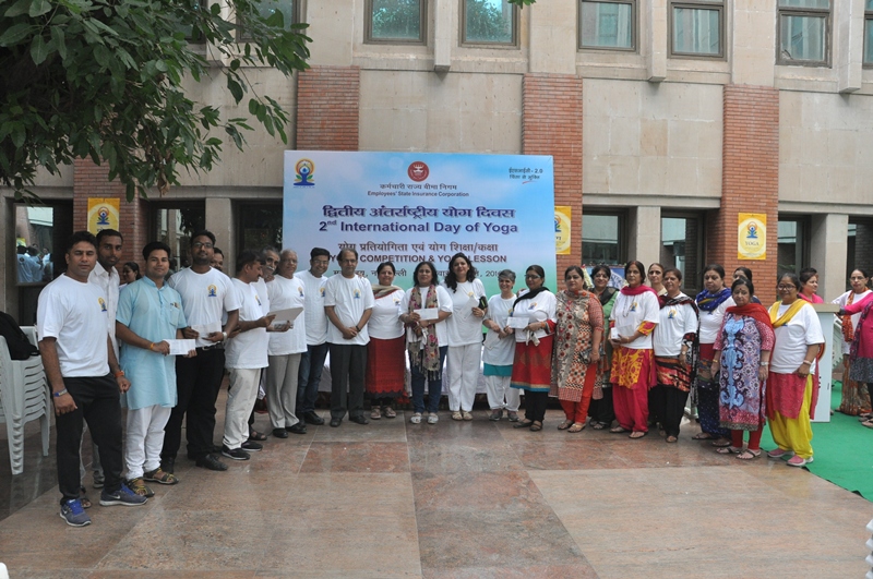 Celebration of 2nd International Yoga Day
