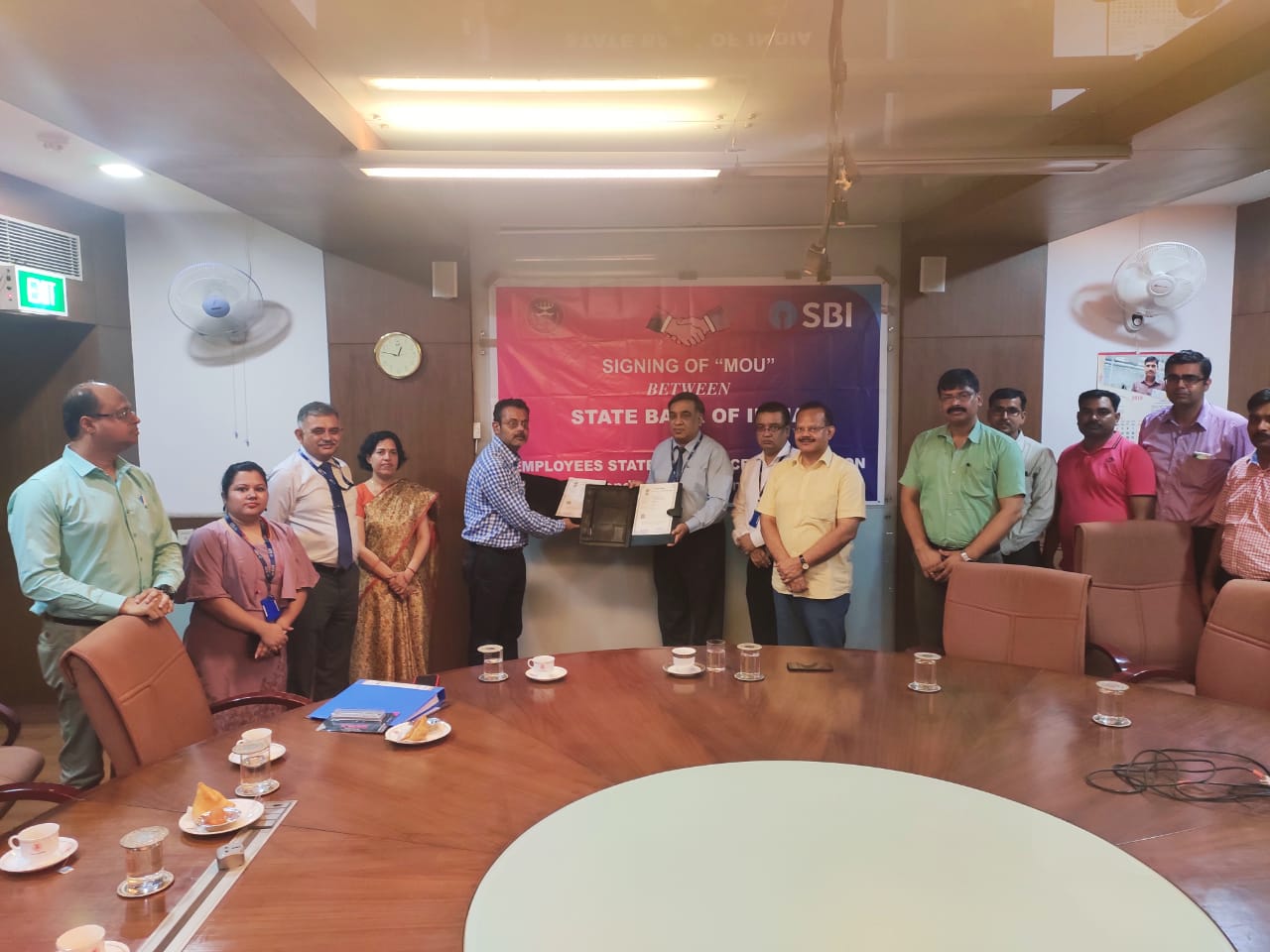 Press Release - "ESIC signs an agreement with SBI for payments to ESIC Beneficiaries as well as other payees on real time basis"