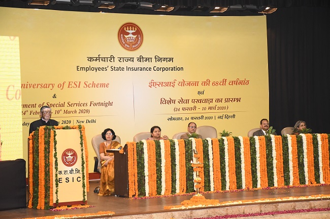 Hindi version of Press Release on Commencement of Special Services Fortnight on the occasion of ESIC foundation Day - reg.